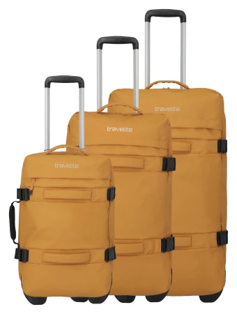 Travelite Bolonia Wheeled Duffle S,M,L Yellow + sleva 400,- na příslušenství