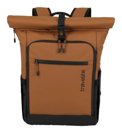 Travelite Briize Backpack M Roll-Up Curry batoh