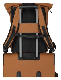Travelite Briize Backpack M Roll-Up Curry batoh