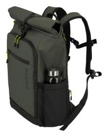 Travelite Briize Backpack M Roll-Up Khaki batoh