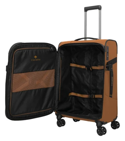 Travelite Briize M žlutý cestovní kufr