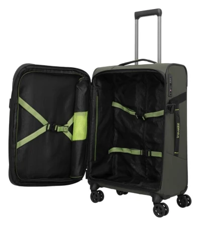Travelite Briize M khaki cestovní kufr