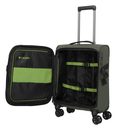 Travelite Briize S khaki kabinový kufr
