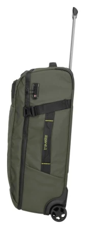 Travelite Briize Wheeled duffle M Khaki + kosmetická taštička zdarma