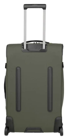 Travelite Briize Wheeled duffle M Khaki + kosmetická taštička zdarma