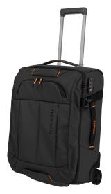 Travelite Briize Wheeled duffle S Black + kosmetická taštička zdarma