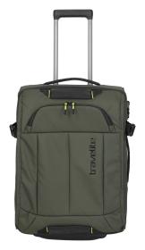 Travelite Briize Wheeled duffle S Khaki + kozmetická taštička zadarmo