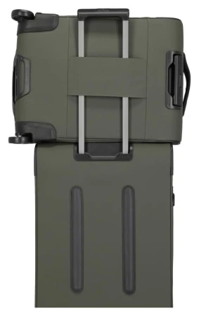 Travelite Briize Wheeled duffle S Khaki + kosmetická taštička zdarma