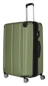 Travelite City 4w L Green kufr + kosmetická taštička zdarma