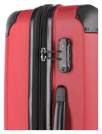 Travelite City 4w L Red kufr