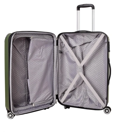Travelite City 4w S, M, L zelená sada kufrů