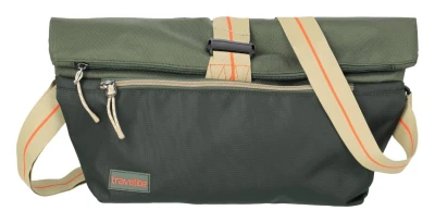 Travelite Color Craze olivově zelená crossbody kabelka