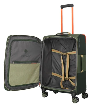Travelite Color Craze M Olive + kosmetická taštička zdarma