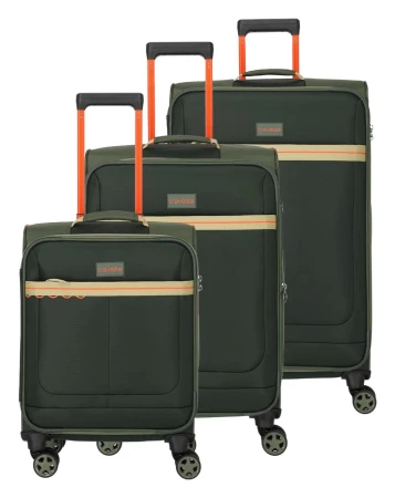 Travelite Color Craze S, M, L olivová sada kufrů