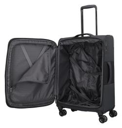 Travelite Corsiica S,M,L,BB Black + zľava 500,- na príslušenstvo