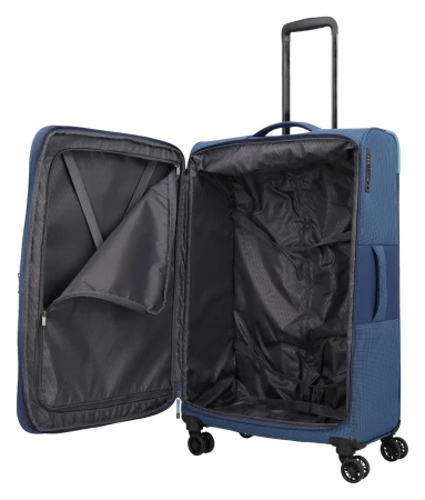 Travelite Corsica S, M, L, BB modrá sada kufrů