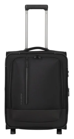 Travelite Crosslite 5.0 2w S exp. Black kufr + kosmetická taštička zdarma