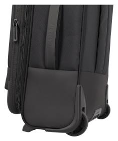 Travelite Crosslite 5.0 2w S exp. Black kufr + kosmetická taštička zdarma