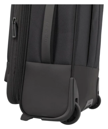 Travelite Crosslite 5.0 2w S exp. Black kufr + kosmetická taštička zdarma