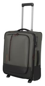 Travelite Crosslite 5.0 2w S exp. Dark Olive kufor + kozmetická taštička zadarmo
