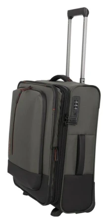 Travelite Crosslite 5.0 2w S exp. Dark Olive kufr + kosmetická taštička zdarma