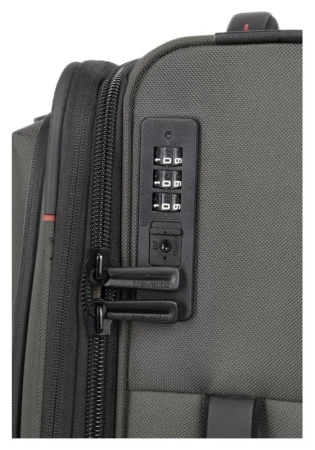 Travelite Crosslite 5.0 2w S exp. Dark Olive kufr + kosmetická taštička zdarma