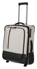 Travelite Crosslite 5.0 2w S exp. White Sand kufor + kozmetická taštička zadarmo