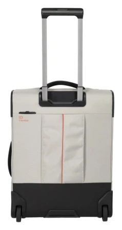Travelite Crosslite 5.0 2w S exp. White Sand kufr + kosmetická taštička zdarma
