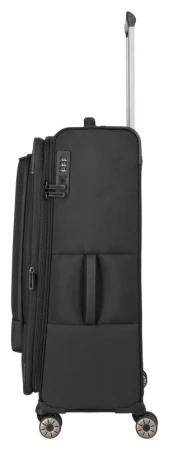 Travelite Crosslite 5.0 L Black kufr + kosmetická taštička zdarma