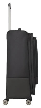 Travelite Crosslite 5.0 L Black kufr + kosmetická taštička zdarma
