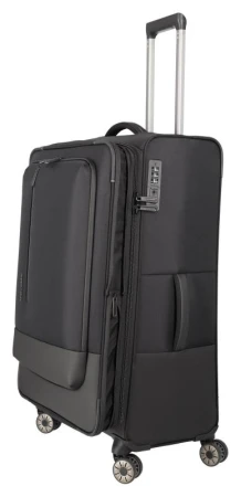 Travelite Crosslite 5.0 L Black kufr + kosmetická taštička zdarma