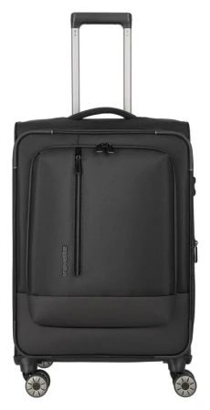 Travelite Crosslite 5.0 M Black kufr + kosmetická taštička zdarma