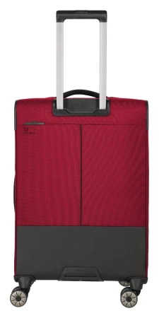 Travelite Crosslite 5.0 M červený cestovní kufr