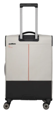 Travelite Crosslite 5.0 M White Sand cestovní kufr