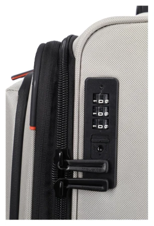 Travelite Crosslite 5.0 M White Sand cestovní kufr