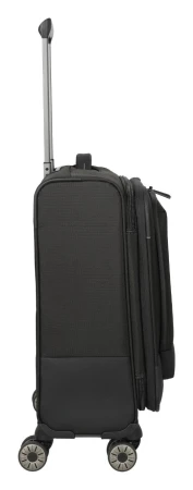 Travelite Crosslite 5.0 S exp. černý kabinový kufr