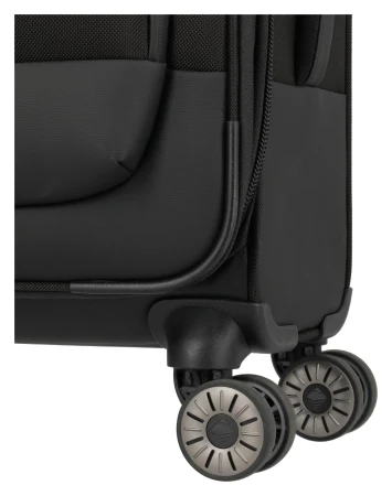 Travelite Crosslite 5.0 S exp. černý kabinový kufr