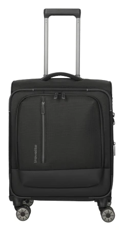 Travelite Crosslite 5.0 S exp. černý kabinový kufr