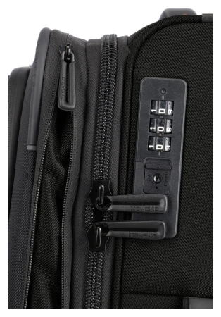 Travelite Crosslite 5.0 S exp. černý kabinový kufr