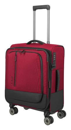 Travelite Crosslite 5.0 S exp. Red + kosmetická taštička zdarma Travelite Crosslite 5.0 S exp. Red + kosmetická taštička zdarma