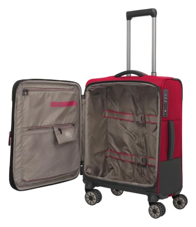 Travelite Crosslite 5.0 S exp. Red + kosmetická taštička zdarma