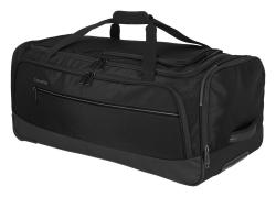 Travelite Crosslite Wheeled Duffle L Black taška + kosmetická taštička zdarma