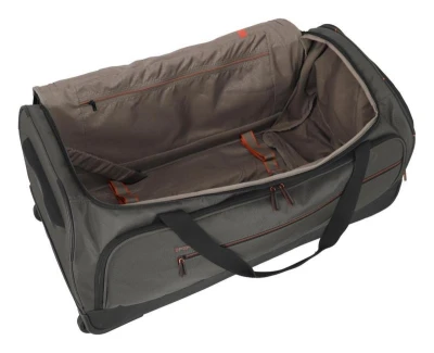 Travelite Crosslite Wheeled Duffle L Dark Olive taška + kosmetická taštička zdarma