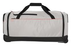 Travelite Crosslite Wheeled Duffle L White Sand taška + kosmetická taštička zdarma