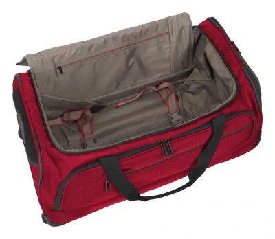 Travelite Crosslite 5.0 M červená taška na kolečkách
