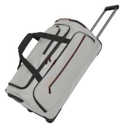 Travelite Crosslite Wheeled Duffle M White Sand taška + kosmetická taštička zdarma