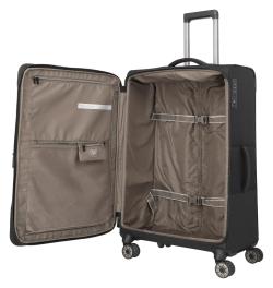 Travelite Crosslite XL Black + kosmetická taštička zdarma