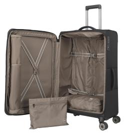 Travelite Crosslite XL Black + kosmetická taštička zdarma