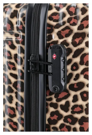 Travelite Cruise M Leopard + kosmetická taštička zdarma