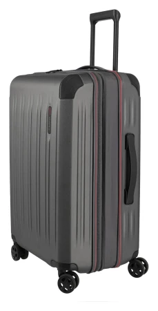 Travelite Dynamic M exp antracitový cestovní kufr